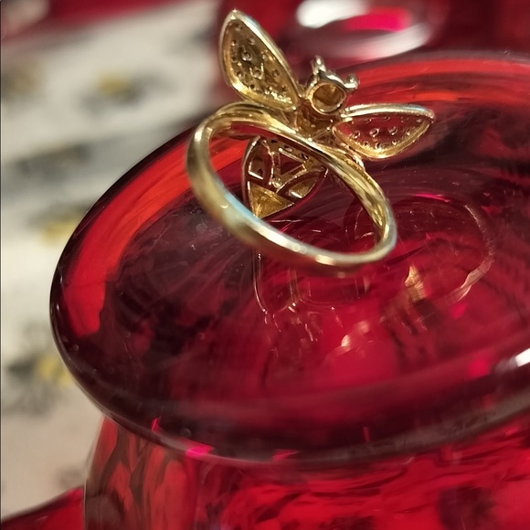 Le Vian® 14K Honey Gold Bee Ring - Picture 2 of 4